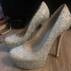 Alice and Olivia glitter pumps European size 38